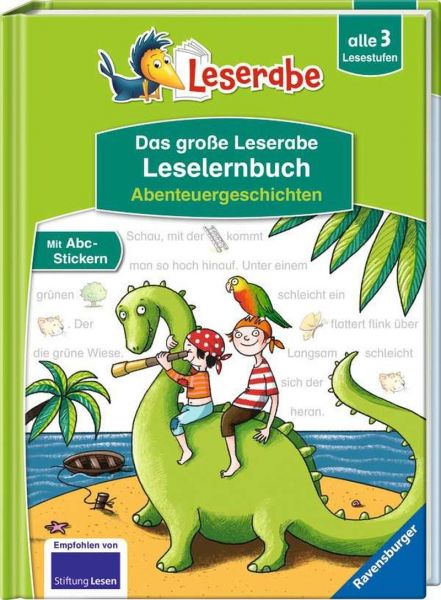 Ravensburger® Leserabe - Leselernbuch Abenteuergeschichten