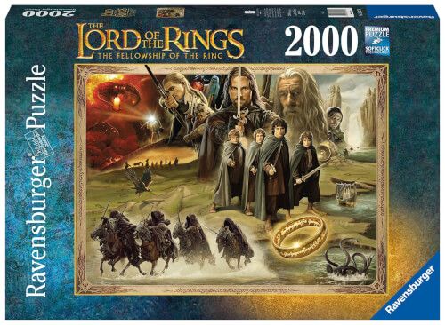Ravensburger® Puzzle - LOTR: The Fellowship of the Ring, 2000 Teile