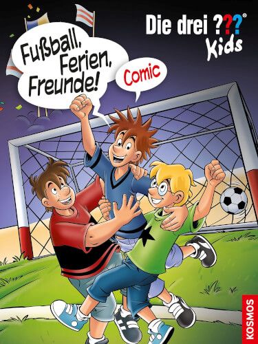 Kosmos Bücher Die drei ??? Kids Comic - Fußball, Ferien, Freunde