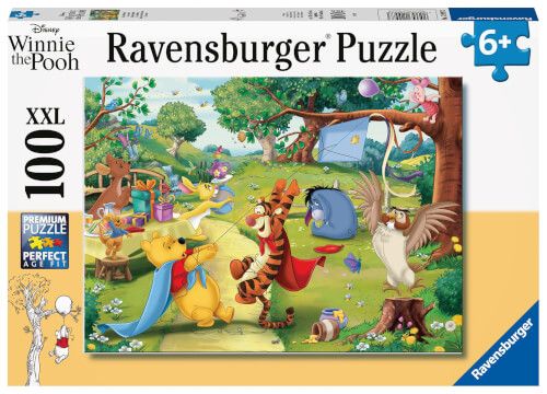 Ravensburger® Kinderpuzzle XXL - Winnie Puuh Die Rettung, 100 Teile