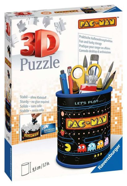 Ravensburger® 3D Puzzle - Utensilo Pac-Man, 54 Teile
