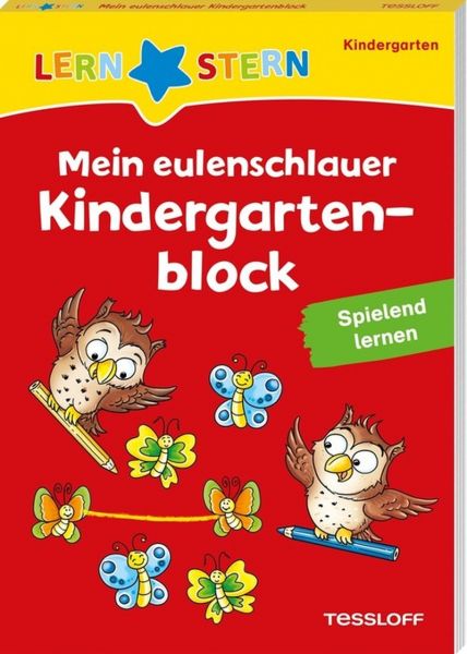 Tessloff LERNSTERN - Mein eulenschlauer Kindergartenblock