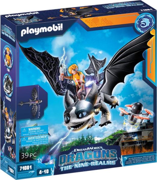 PLAYMOBIL® Dragons - The Nine Realms - Thunder & Tom