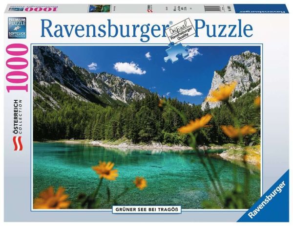 Ravensburger® Puzzle - Grüner See bei Tragöß, 1000 Teile