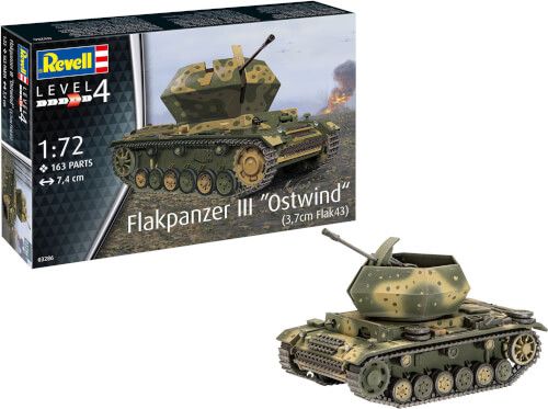 Revell Modellbau - Flakpanzer III "Ostwind" (3,7 cm Flak 43)