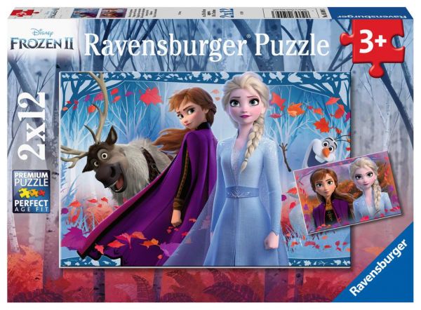 Ravensburger® Puzzle - Disney FROZEN 2, 2x12 Teile