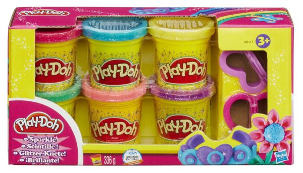 Play-Doh - Glitzerknete