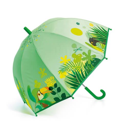 DJECO Regenschirm - Tropischer Dschungel