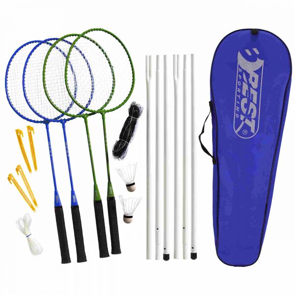 BEST Sporting - Badminton-Komplett-Set