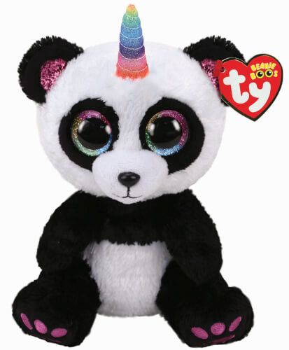 Ty Beanie Boo`s - Paris Panda mit Horn, medium