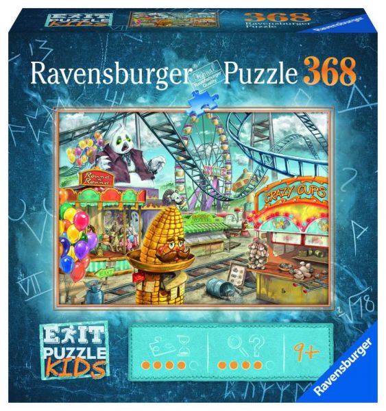 Ravensburger® Puzzle EXIT KIDS - Im Freizeitpark, 368 Teile