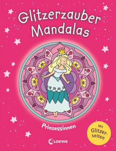 Loewe Verlag - Glitzerzauber-Mandalas Prinzessinnen