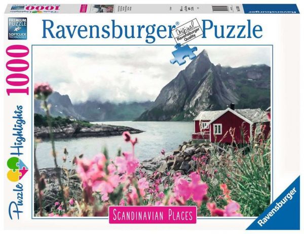 Ravensburger® Puzzle - Reine, Lofoten, Norwegen, 1000 Teile