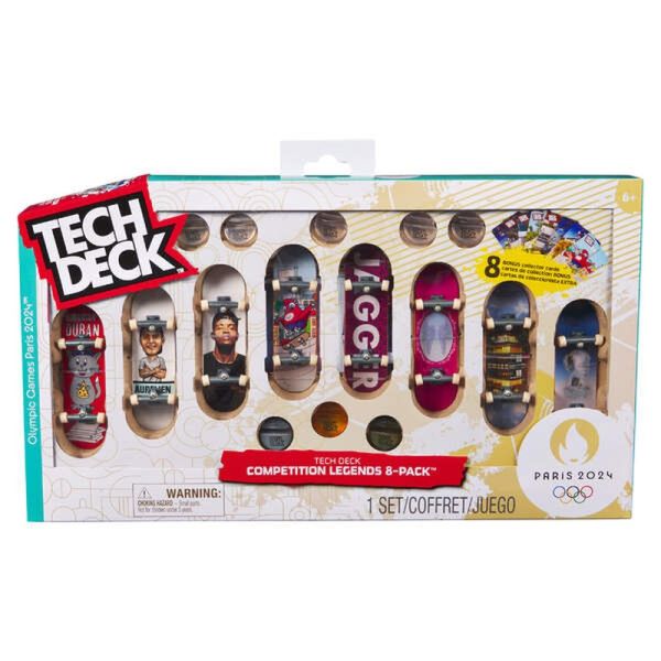 Tech Deck - Competition Legends Olympic 8er Pack