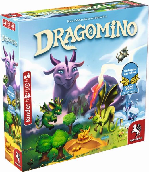 Pegasus Spiele - Dragomino, Kinderspiel des Jahres 2021
