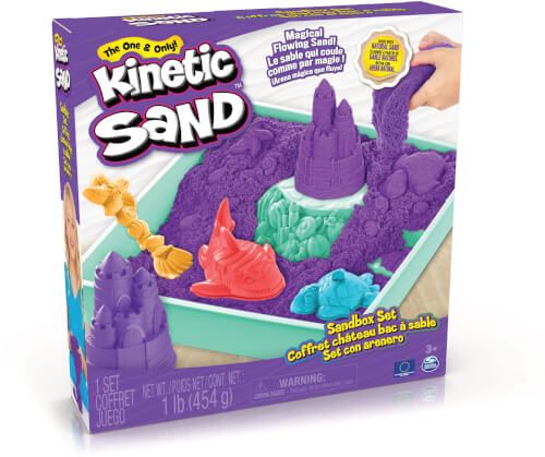 Spin Master Kinetic Sand - Box mit Zubehör 454 g, sortiert