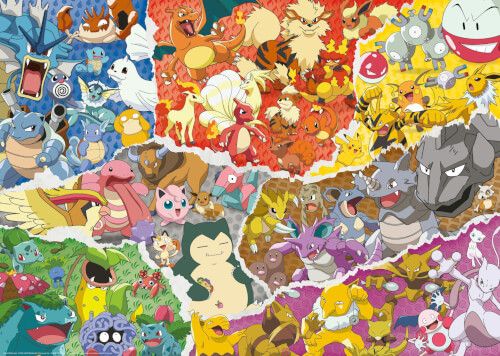 Ravensburger® Puzzle - Pokémon Abenteuer, 1000 Teile