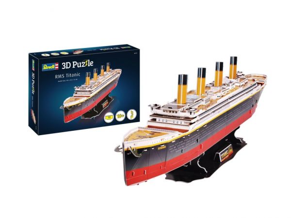 Revell 3D Puzzle - RMS Titanic, 113 Teile