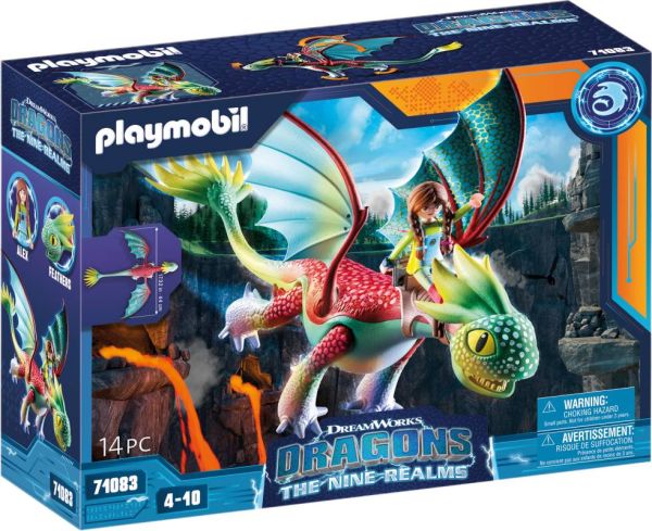 PLAYMOBIL® Dragons - The Nine Realms Feathers & Alex