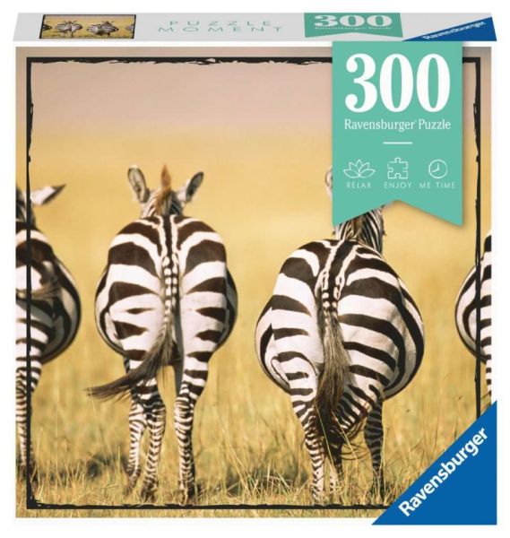 Ravensburger® Puzzle Moment - Zebra, 300 Teile