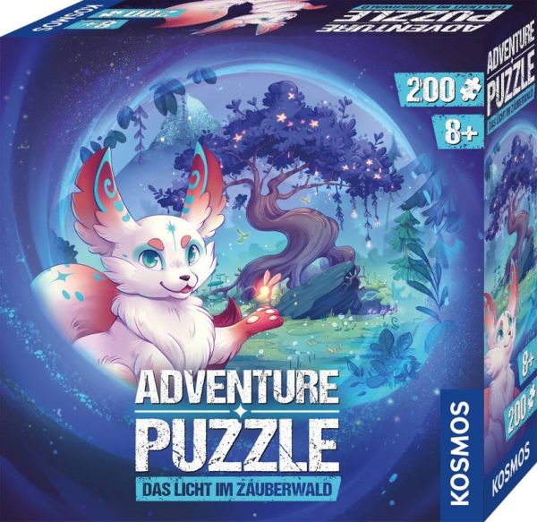 Kosmos Adventure Puzzle - Das Licht im Zauberwald 200 Teile