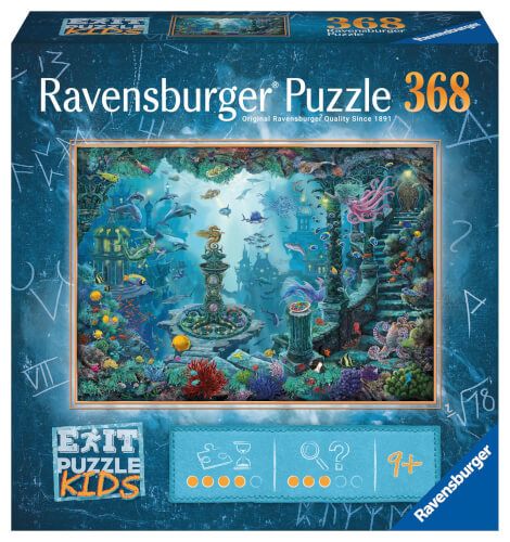 Ravensburger® EXIT® Puzzle Kids - Im Unterwasserreich, 368 Teile