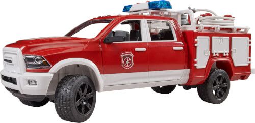 Bruder RAM 2500 - Feuerwehreinsatzwagen mit Light + Sound Modul
