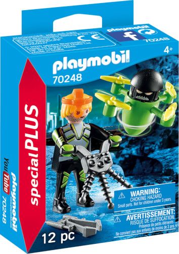 PLAYMOBIL® Special Plus - Agent mit Drohne