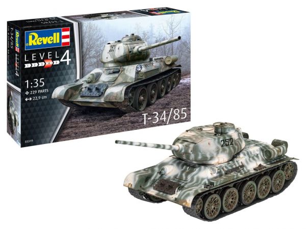 Revell Modellbau - T-34/85 1:35