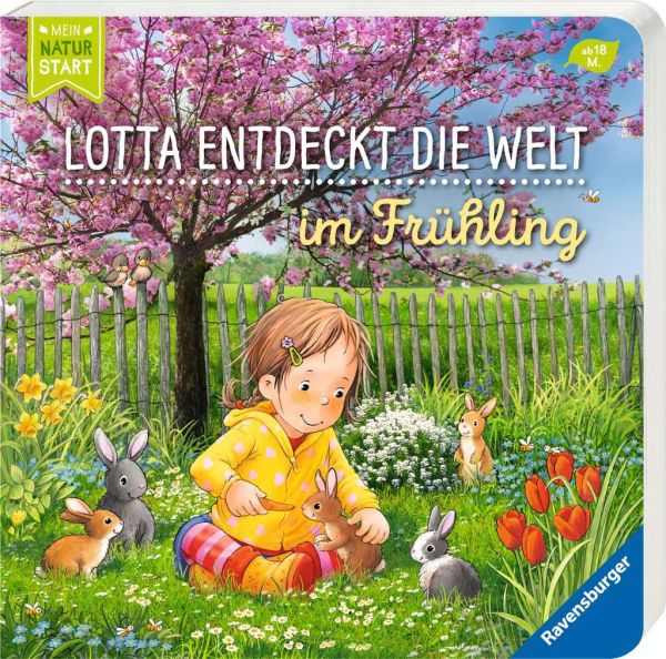 Ravensburger® Bücher -Lotta entdeckt die Welt: Im Frühling (Mein Naturstart)