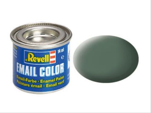 Revell Modellbau - Email Color Grüngrau, matt 14 ml