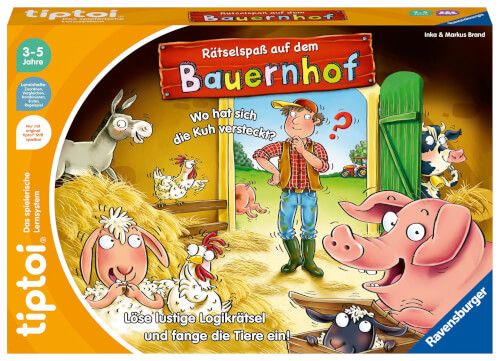 Ravensburger® tiptoi® - Rätselspaß auf dem Bauernhof