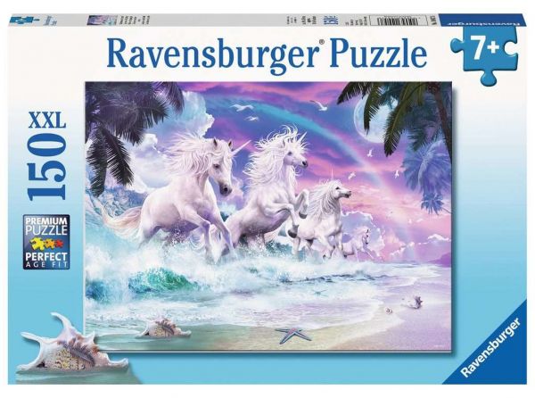 Ravensburger® Puzzle - Einhörner am Strand 150 Teile XXL