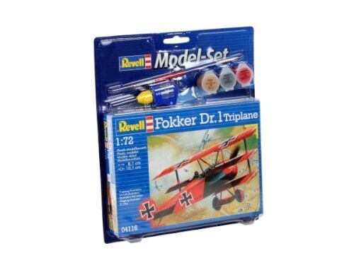 Revell Modellbau - Model Set Fokker DR.1 Triplane