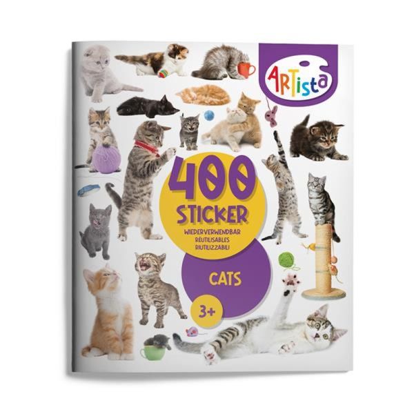 ARTista Stickerbuch - Katzen