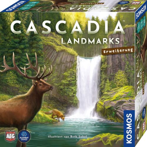 Kosmos Spiele - Cascadia Landmarks Erweiterung