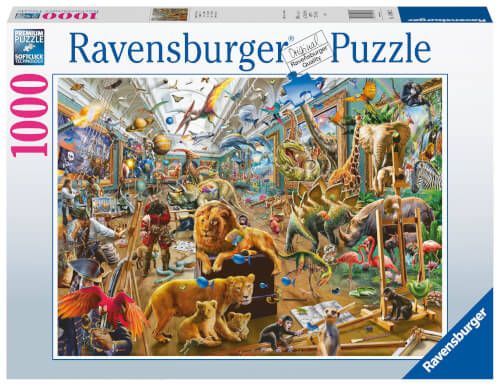 Ravensburger® Puzzle - Chaos in der Galerie, 1000 Teile