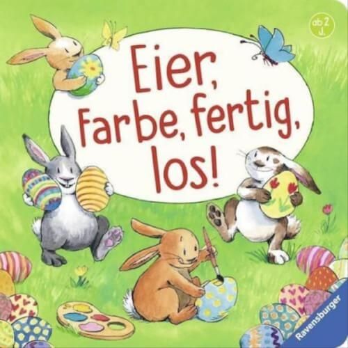Ravensburger® Bücher - Eier, Farbe, fertig, los!