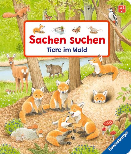 Ravensburger® Bücher - Sachen suchen: Tiere im Wald