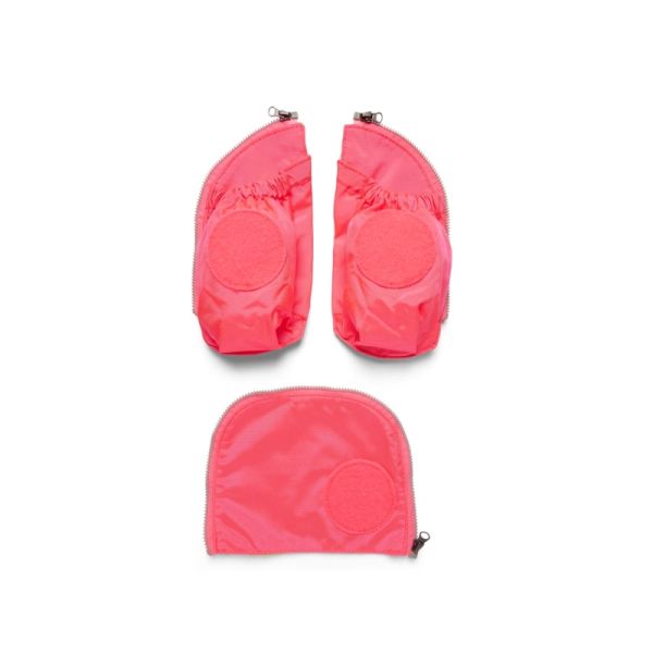 ergobag Fluo Seitentaschen Zip-Set - Pink