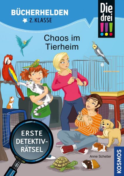 Kosmos Bücher Die drei !!! - Chaos im Tierheim, 2. Klasse