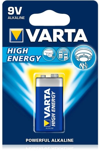 Varta - Batterie High Energie (9V) Alkaline, 1St