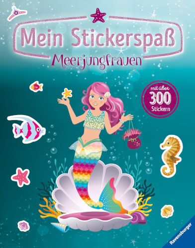 Ravensburger® Bücher - Mein Stickerspaß: Meerjungfrauen