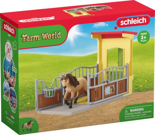 schleich® Farm World - Ponybox mit Islandpferd Hengst