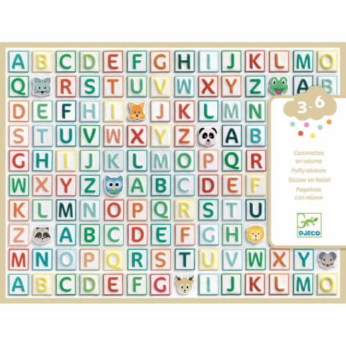 DJECO Sticker - Buchstaben