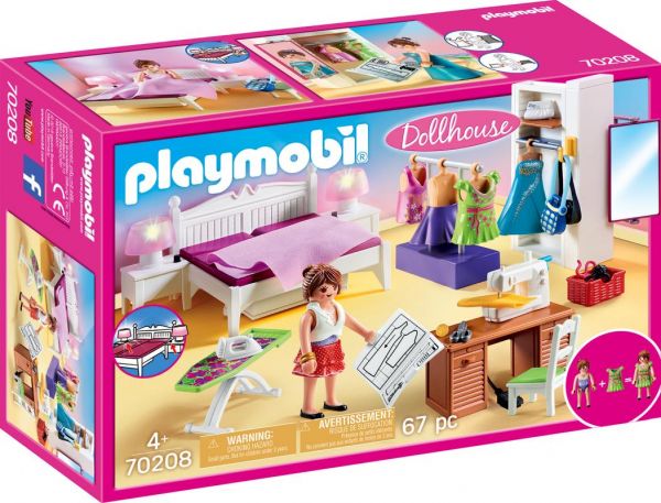PLAYMOBIL® Dollhouse - Schlafzimmer mit Nähecke