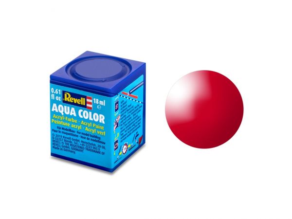 Revell Modellbau - Aqua Color Italian Red, glänzend 18 ml