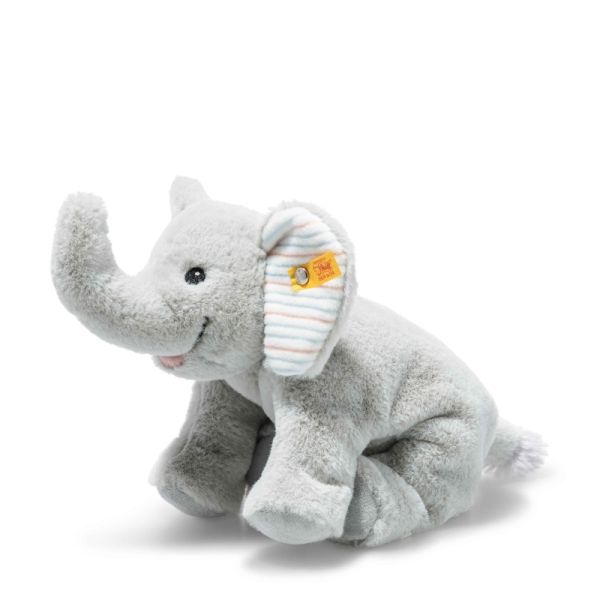Steiff Soft Cuddly Friends Floppy - Trampili Elefant 20 cm, grau liegend