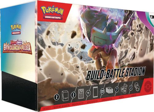 Amigo Pokémon - Karmesin & Purpur 02 Build & Battle Stadium
