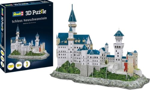 Revell 3D Puzzle - Schloss Neuschwanstein, 121 Teile